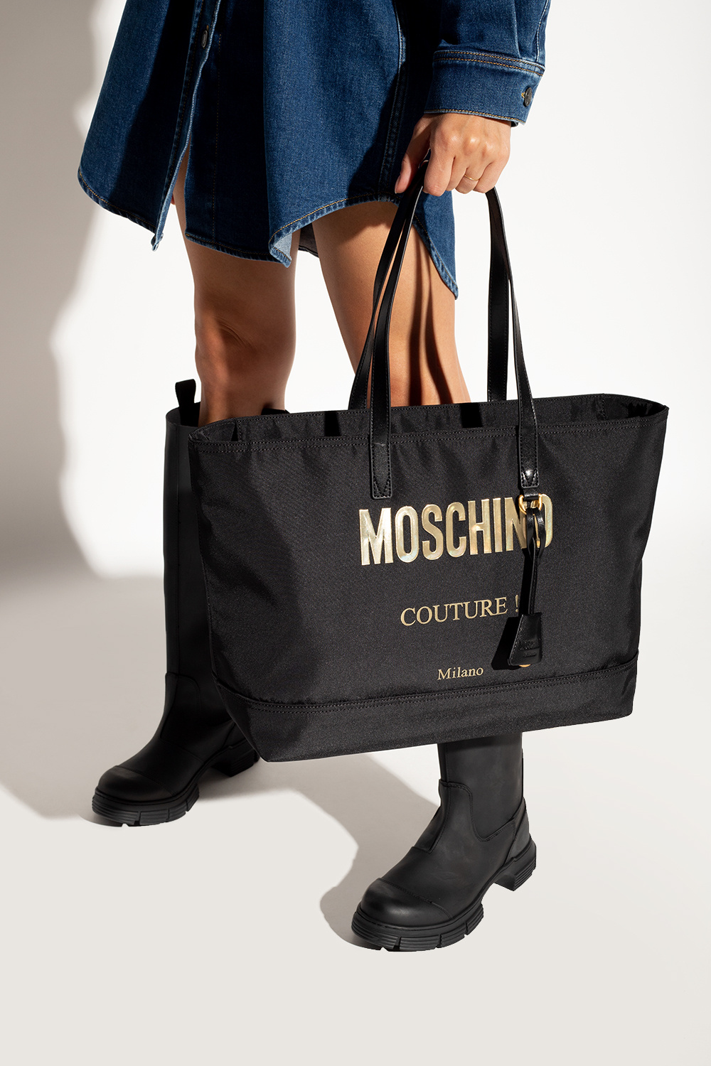 Certosa Duffle Bag TMCERT P2238 | Moschino Shopper bag with logo